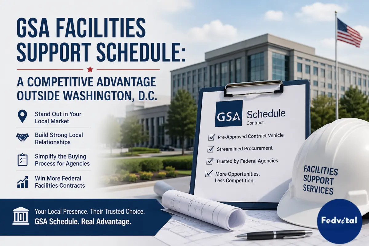 GSA Facilities Support Schedule helping local contractors gain a competitive advantage in federal government contracting